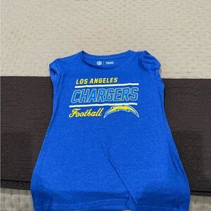 Team Apparel Los Angeles Chargers Kids Blue Tee